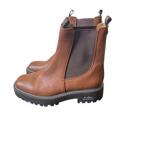 Sam Edelman Laguna Waterproof Boots 7 brown